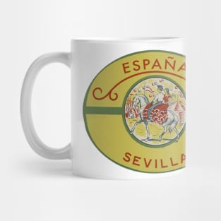 Sevilla Spain | Travel | Andalusia | Vintage | Spanish | Flamenco Mug